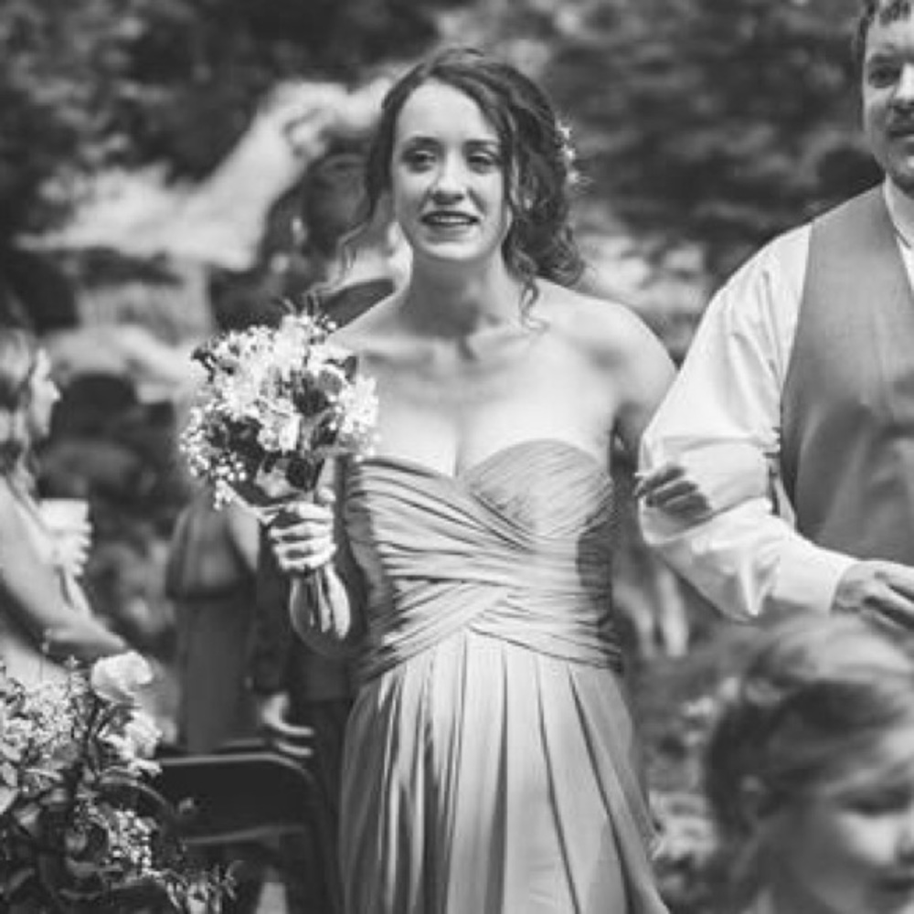 David’s Bridal Bridesmaid Dress